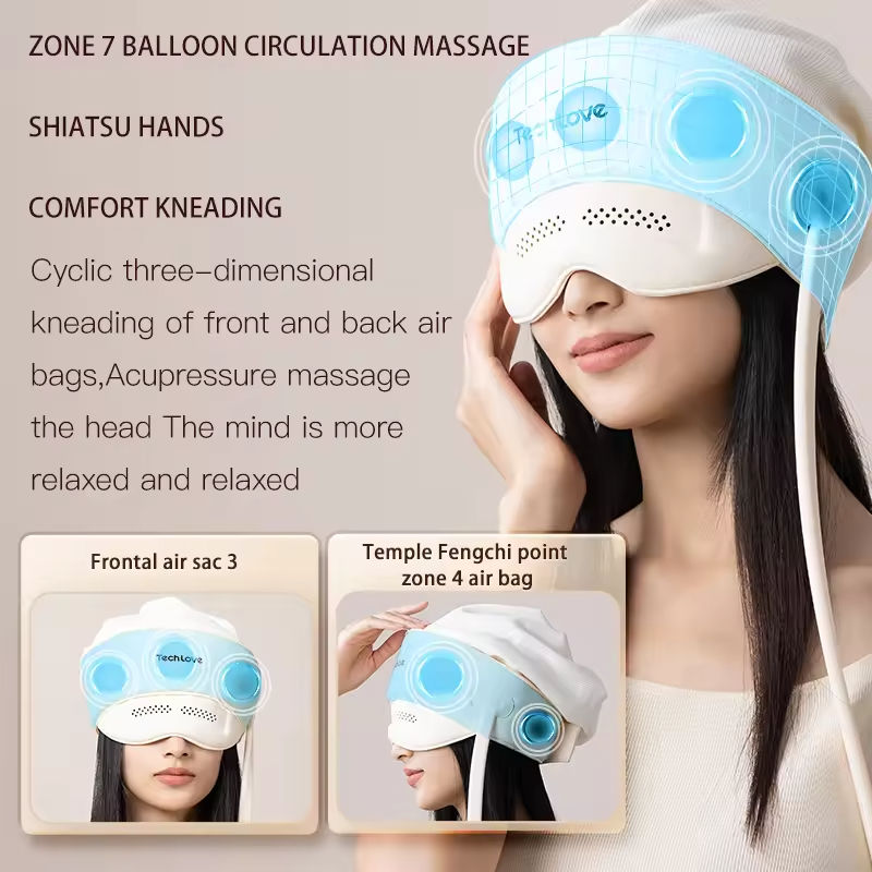 ORANGLES New Electric Automatic Smart Head & Eye Massager | 3-in-1 Vibration Roller with Heat Compression, Air Pressure & Bluetooth Music, Rechargeable Cordless Design for Stress Relief & Eye Strain – Qatar - high resolution display - exposing craftsmanship - Image 2 of 6 | built for everyone | New Electric Automatic Smart Head & Eye Massager | 3-in-1 Vibration Roller with Heat Compression, Air Pressure & Bluetooth Music, Rechargeable Cordless Design for Stress Relief & Eye Strain – Qatar for sale Georgia | Free Shipping ORANGLES