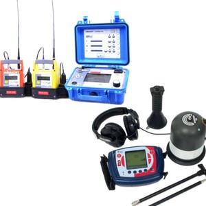 เครื่องตรวจจับการรั่วไหลอิเล็กทรอนิกส์ Dxmic 30 ถึง 3000 เฮิรตซ์ สำหรับการตรวจจับการรั่วไหลของท่อ สหราชอาณาจักร ต้นกำเนิด - Product Image 1