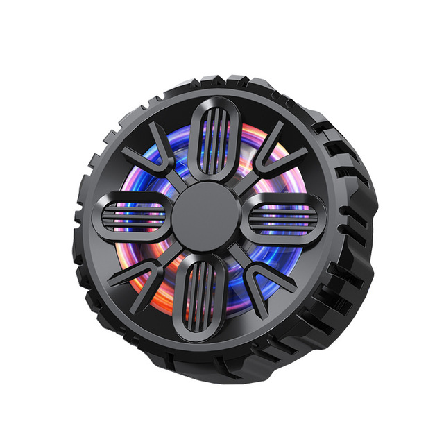 Lulin Magnetic Flexible Universal Wired Charging Fan Game Mobile Phone Cooler Plastic Smartphone Refrigerable Cooling Pad Phone