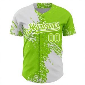 Camiseta de Béisbol Personalizada con Botones, Nombre y Número del Equipo Bordados, Uniforme Deportivo para Hombres, Mujeres y Niños, Ropa de Softbol - Product Image 6