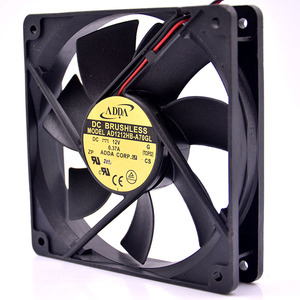 ADDA DC12V AD1212HB-A70GL 0.37A 120*120*25มม. 12025 12ซม. พัดลมระบายความร้อนแบบตลับลูกปืนคู่ใหม่ล่าสุด - Product Image 3