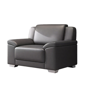 Tiếp tân khách truy cập thiết lập Chất lượng cao màu xám da tổng hợp phòng chờ <span class=keywords><strong>sofa</strong></span> cho kinh doanh sảnh - Product Image 6