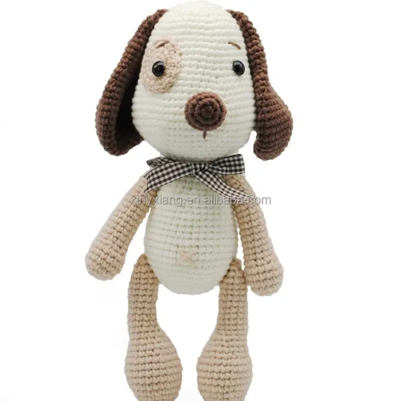 Factory Custom DIY Animals Doll Crochet Kit for Beginners Hand Knitting Animal Stuffed Toy, Hardicraft DIY Crochet Kits