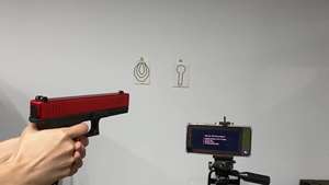 G17 Re-plica Volledig uitgeruste laserschietsimulator voor droogschiettraining, met terugslag, trekkerwand en elektrisch magazijn - Product Image 5