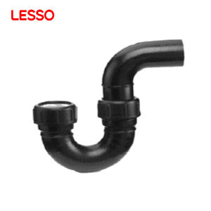LESSO Gebäude entwässerung Hervorragende Flexibilität 40 50mm 6 Zoll HDPE-Anschluss rohr verschraubungen S P U-förmige Falle - Product Image 1