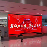Écran d'affichage vidéo publicitaire numérique 2026 du meilleur fabricant TS, intérieur, SMD2121 RGB P4 P5, 80x40 points