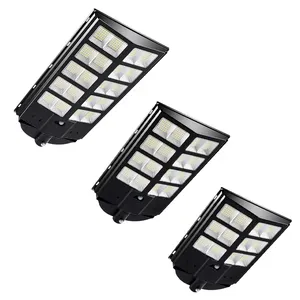 Rechargeable Solar Road Waterproof High Lumen Outdoor Led Street Light 30W 60W 80W 100W All In 1 Solar Street Lights