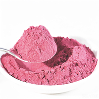 Premium Gefreeze-droogd Aardbeienextract Poeder Natuurlijk Fruitpoeder voor High-End Snack Supplement Fabriek Leverancier