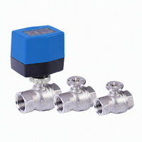 Vannes à boisseau sphérique motorisées Winvall Wra6320 220VAC en acier inoxydable SS304 316, actionnées électriquement, 2 voies, OEM