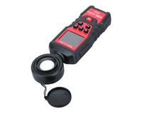 Photomètre à écran LCD numérique 1-200,000 détecteur de luminosité Portable luxmètre photographie spectomètre luxmètre testeur de lumière