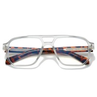 Nouvelles lunettes anti-lumière bleue à double pont de style pilote pour hommes et femmes, monture complète, best-seller transfrontalier