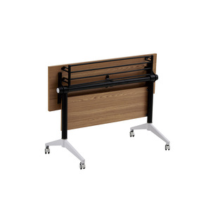 Starlight <b>Folding</b> Training Table T002 Wood Top Mobile <b>Desk</b> For Office And Educational Use - Product Image 3