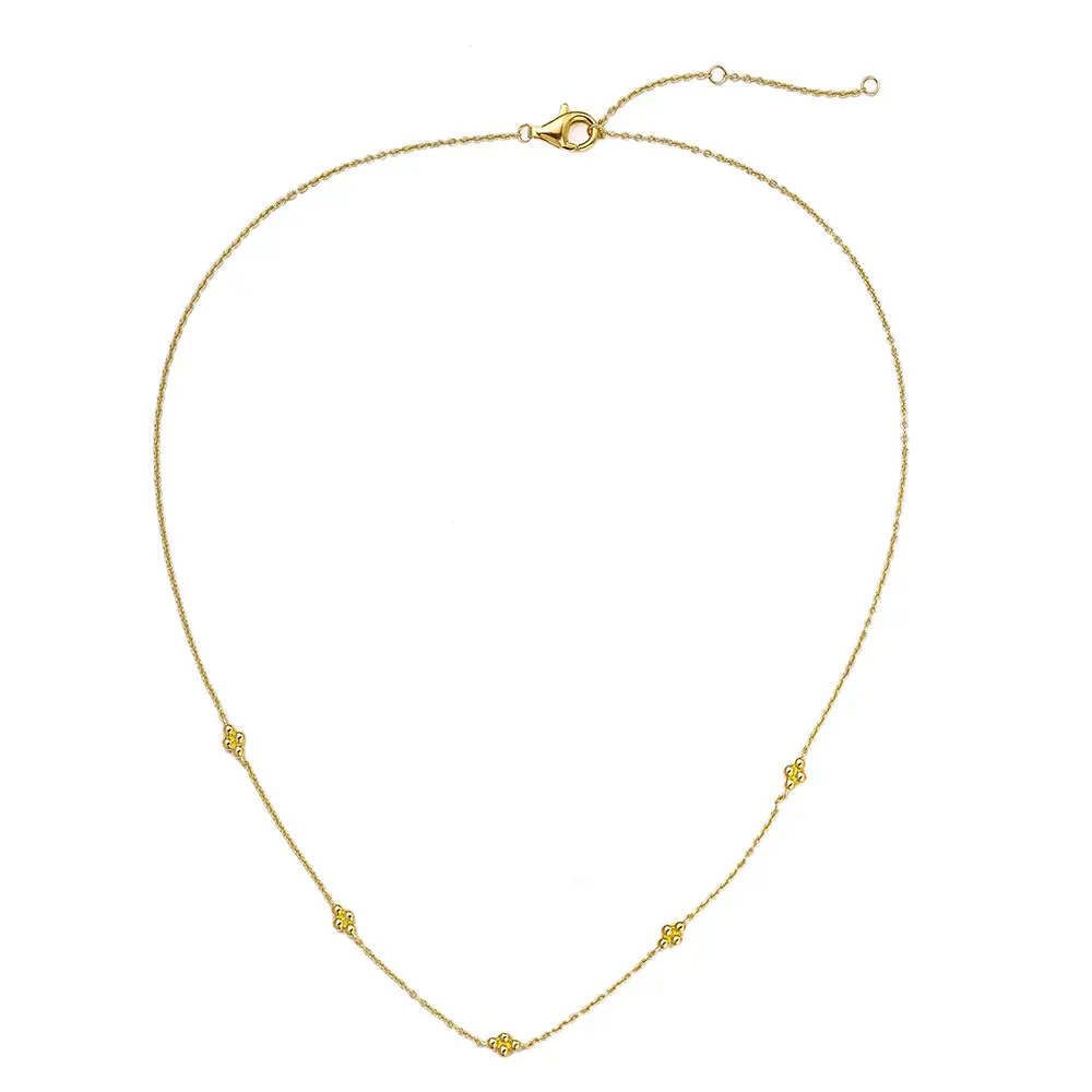 18k gold plated necklace