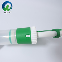 Pistol Drencher plastik 10ml 30ml 60ml, pistol Drencher babi sapi otomatis terus-menerus kapasitas berbagai