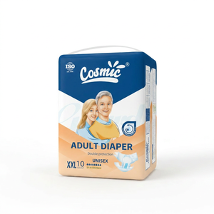 Couches jetables <span class=keywords><strong>pour</strong></span> adultes en gros avec barrière anti-fuites 3D, surface super absorbante, couches imprimées, culottes d'<span class=keywords><strong>incontinence</strong></span> respirantes en non-tissé - Product Image 1