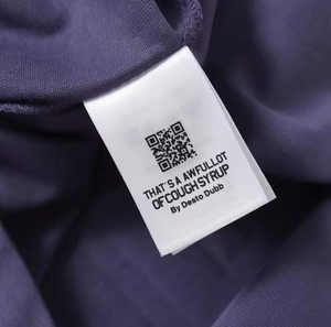 Camiseta de manga corta <span class=keywords><strong>para</strong></span> hombre, 100% algodón de alta calidad, corte oversize con hombros caídos, estampada con diseño 'THAT'S a AWFUL LOT of COUGH SYRUP', escaneable. - Product Image 4