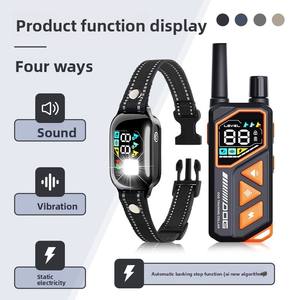 Dispositivo de Entrenamiento para Perros Inteligente 2 en 1 con IA, <span class=keywords><strong>Control</strong></span> Remoto Impermeable, para Detener Ladridos, Batería Recargable Ecológica, Superventas - Product Image 6