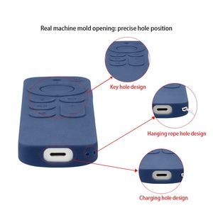 Convient à la télécommande <span class=keywords><strong>Apple</strong></span> <span class=keywords><strong>TV</strong></span> 4K 2021 Étui de protection en silicone Emballage complet, étui de télécommande <span class=keywords><strong>Apple</strong></span> 6e génération - Product Image 3