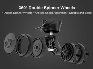 <span class=keywords><strong>Maleta</strong></span> de Viaje MGB Personalizada de Fábrica, Pequeña, para Debajo del Asiento, de 16 Pulgadas, con Ruedas Giratorias, Color Rojo, para Negocios - Product Image 3