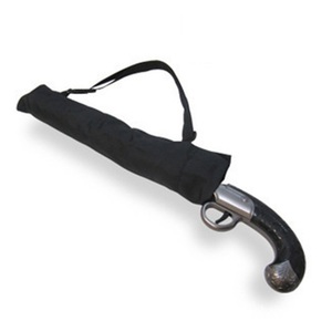 Parapluie noir pour homme avec poignée en forme de pistolet, <span class=keywords><strong>8</strong></span> baleines, pliable, imperméable, coupe-vent, portable pour affaires et anniversaires G26-54 - Product Image 5
