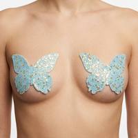 Couvre-mamelons jetables Flash Pasties pour femmes coquille autocollant sous-vêtements accessoires pour les fêtes