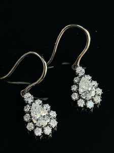 Regalos Xinfly para Mujer, Oro Puro 18K, Diamantes Naturales GIA, Aretes para Boda, Cumpleaños, Aniversario, Joyería para Mamá, Novia - Product Image 2