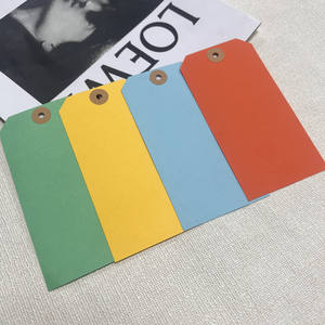 <span class=keywords><strong>Manila</strong></span> papieren hangtag/slingerlabel voor bagagehandeling in luchtvaartmaatschappijen en magazijnbeheer met versterkte vezelpatch - Product Image 2