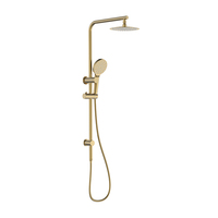Filigrane système de douche de salle de bain mural haute pression chrome colonne de douche ensemble de douche à effet pluie