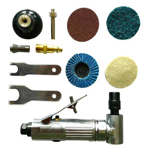 Grinder Kit with Center Arbor Attachment Aluminum Oxide Abrasive DIYERS' Tools Compact for Hard to Reach Space