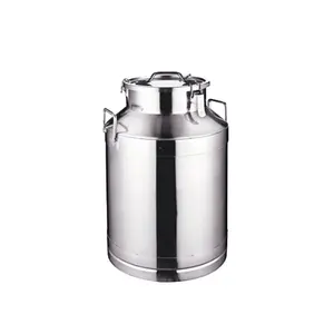 Small Stainless Steel Sealed Barrels Oil Storage Milk Bucket Milk Storage Tank for Sale