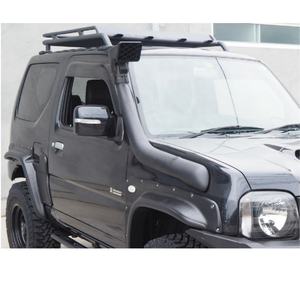 HIACE HOME usage pour kit carrosserie 4X4 <span class=keywords><strong>Suzuki</strong></span> Jimni JB23 JB23W HULK pare-chocs avant tout-terrain avec protection de calandre en acier boue noir - Product Image 2