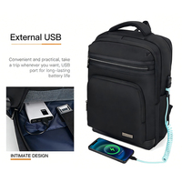 Sac à dos de voyage étanche de luxe personnalisé de haute qualité pour étudiants et professionnels, idéal pour ordinateur portable