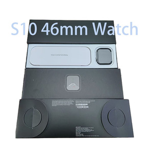 Top-Tier loạt đồng hồ, 46 Mét <span class=keywords><strong>Smartwatch</strong></span> với trí tuệ nhân tạo điều khiển bằng giọng nói,, ai <span class=keywords><strong>Smartwatch</strong></span> S10, biểu tượng tùy chỉnh hộp - Product Image 3