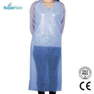 Grembiule monouso in plastica per adulti grembiule in plastica impermeabile per uso domestico Logo personalizzato in polietilene a grandezza naturale - Product Image 4