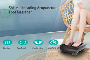 Ev ve spor salonu kullanımı için Plantar fasiit kabartma ile hafif 20KHz ultrasonik Shiatsu ayak masajı isı-ücretsiz tasarım - Product Image 3