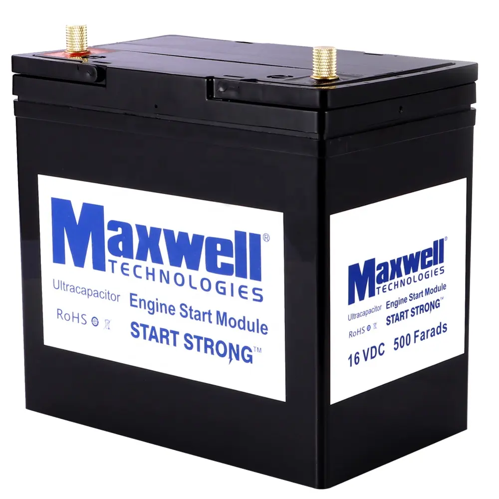 MAXWELL, mejor precio, supercondensador, 16V, 500F, batería de coche, 12V, batería recargable