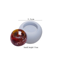 Ys Art Bougeoir en cristal écologique multifonctionnel vente chaude en forme de fleur conception bas prix en gros quantité minimale de commande 3 pièces
