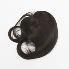 Capelli anteriori naturali donna frange Wfoot marrone paio di articoli - Product Image 1