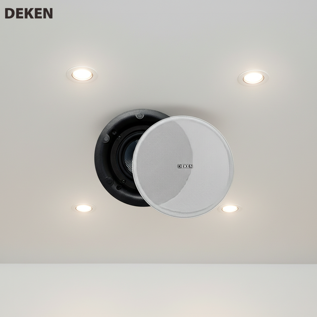 DEKEN FIT GS6L(BT)6.5" Wireless Blue-tooth Active Ceiling Speaker with 100V Line in 2*50W Set 1 Master Speaker 1 Passive Speaker