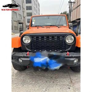 Nueva Parrilla Delantera de Malla Negra Estilo JL para <span class=keywords><strong>Jeep</strong></span> Wrangler JK 2007-2017, Accesorios Todoterreno - Product Image 4