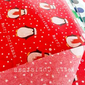 Custom Printed Kraft Paper Wrapping Tissue Transparent <b>Moisture</b>-Proof and Biodegradable Direct Factory Production - Product Image 1