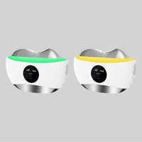 Herramienta Facial Gua Sha 7 en 1 con Luz Roja, Masajeador Eléctrico, Dispositivo de Masaje Vibratorio, Piedra Gua Sha para Esculpir el Rostro