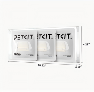 2.0กำจัดกลิ่น N50 <span class=keywords><strong>petkit</strong></span> พิเศษสำหรับ puramax กล่องทรายแมวทำความสะอาดตัวเองควบคุมกลิ่นในห้องน้ำแมว (แพ็คละ3ชิ้น) - Product Image 6