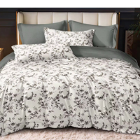 Tissu en polyester microfibre à imprimé dispersé floral, fabriqué en Chine, pour draps de lit - Collection 2026