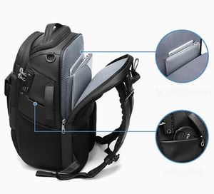 Digital Single Lens Reflex Double Shoulder 17.3&quot; Inch Laptop PRO Air Computer Video <strong>Camera</strong> Pack <strong>Backpack</strong> <strong>Bag</strong> - Product Image 4
