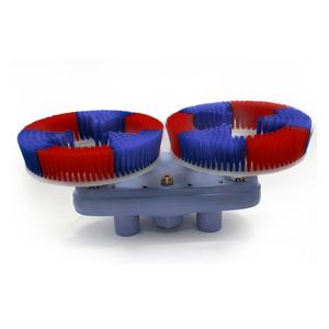 Cabezal de cepillo de limpieza solar con cerdas de nailon <span class=keywords><strong>para</strong></span> diseño de doble cabezal y placa de plástico, limpieza en seco/húmedo, duradero - Product Image 4