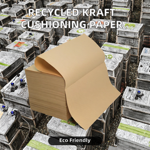Brown Kraft Cushioning <b>Packing</b> <b>Paper</b> Fanfold Z Fold Void Fill Single Side for Void Fill <b>Paper</b> Machine - Product Image 2
