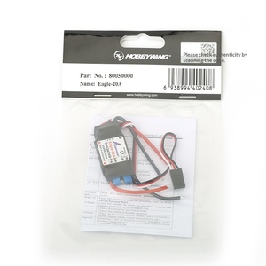 Contrôleur de vitesse électronique <span class=keywords><strong>Hobbywing</strong></span> Brushed Eagle 20A <span class=keywords><strong>30A</strong></span> BEC en plastique - Product Image 2