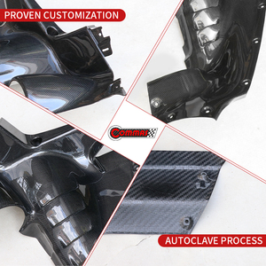 ชุดแต่งภายในรถยนต์คาร์บอนไฟเบอร์แห้งแบบ OEM ราคาโรงงาน สำหรับ Ferrari SF90 - Product Image 3
