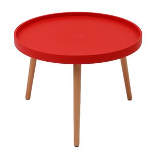 <span class=keywords><strong>Petite</strong></span> table ronde de meubles de chambre à coucher petit rond en plastique café table de chevet moderne noir et blanc table dressée pour thé café - Product Image 3